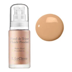 T LeClerc Matte Fluid Foundation 04 - Beige Abricot Mat -Jane Iredale Store Matte Fluid Foundation SPF 15 05 Beige Ambre Mat new 22310 4015 detail